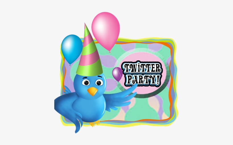 The Party Starts With Twitter Parties All About Baby's - Twitter Bird, transparent png