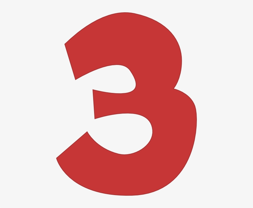 Three Clip Art At Clker - Three Clip Art, transparent png