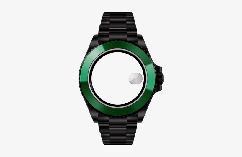 Blaken - Rolex Submariner Full Black, transparent png