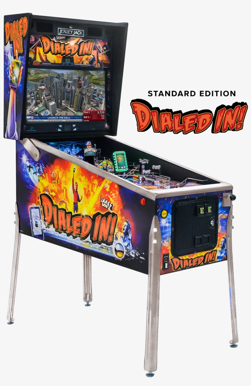 Dialed In Pinball Machine * - Dialed In Limited Edition, transparent png