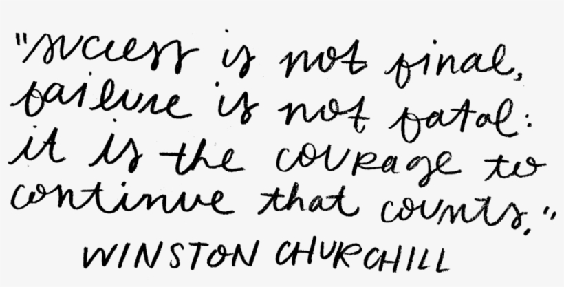 Winston Churchill - Calligraphy, transparent png