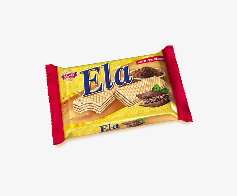 Ela Kakao Sb 2015 - Sedita Ela Oplatky S Čokoládovou Příchutí A Fruktózou, transparent png