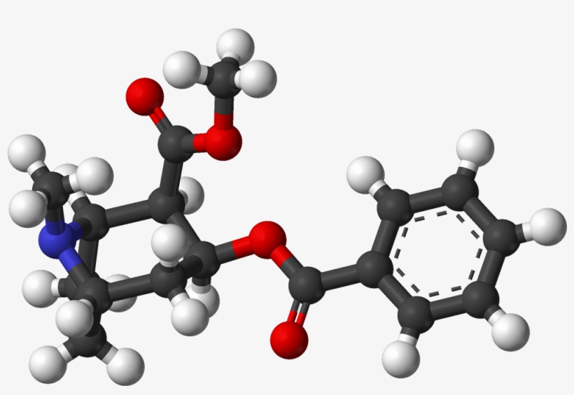 Cocaine Chemical Formula - Cocaine Atomic Structure, transparent png
