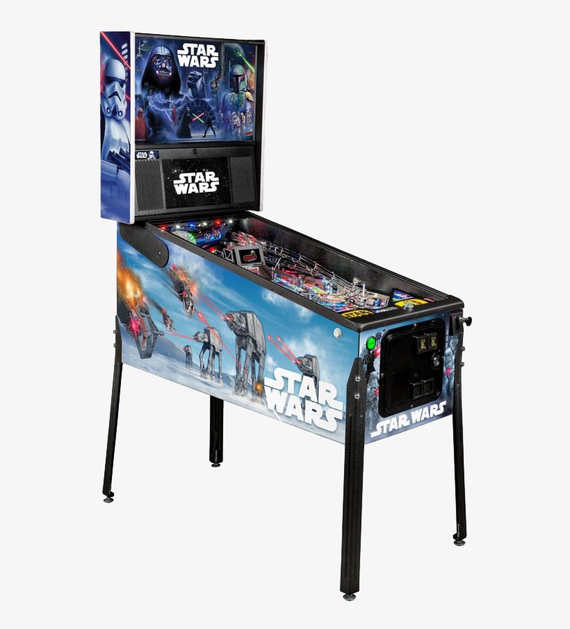 Star Wars Premium Pinball - Star Wars Premium Pinball Machine By Stern, transparent png