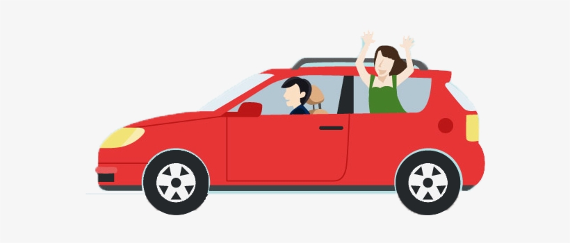 Dangers Of Teen Driving Car With Passenger Cartoon 575x282 Png Download Pngkit