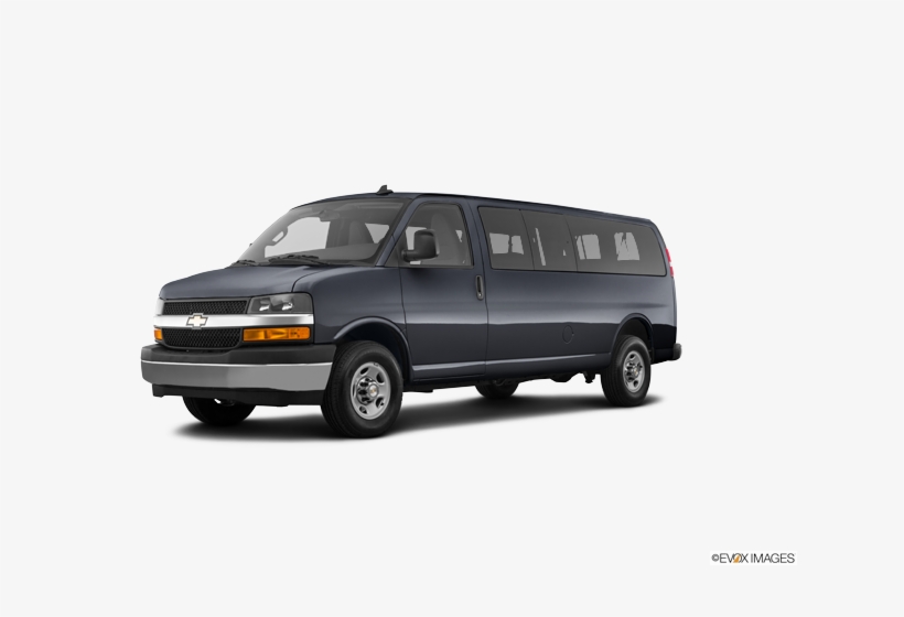 Express Passenger Lt Satin Steel Gray Metallic - 2018 Chevrolet Express Extended Van, transparent png