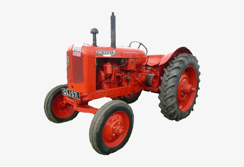 Tractor Png Transparent - Nuffield Universal, transparent png
