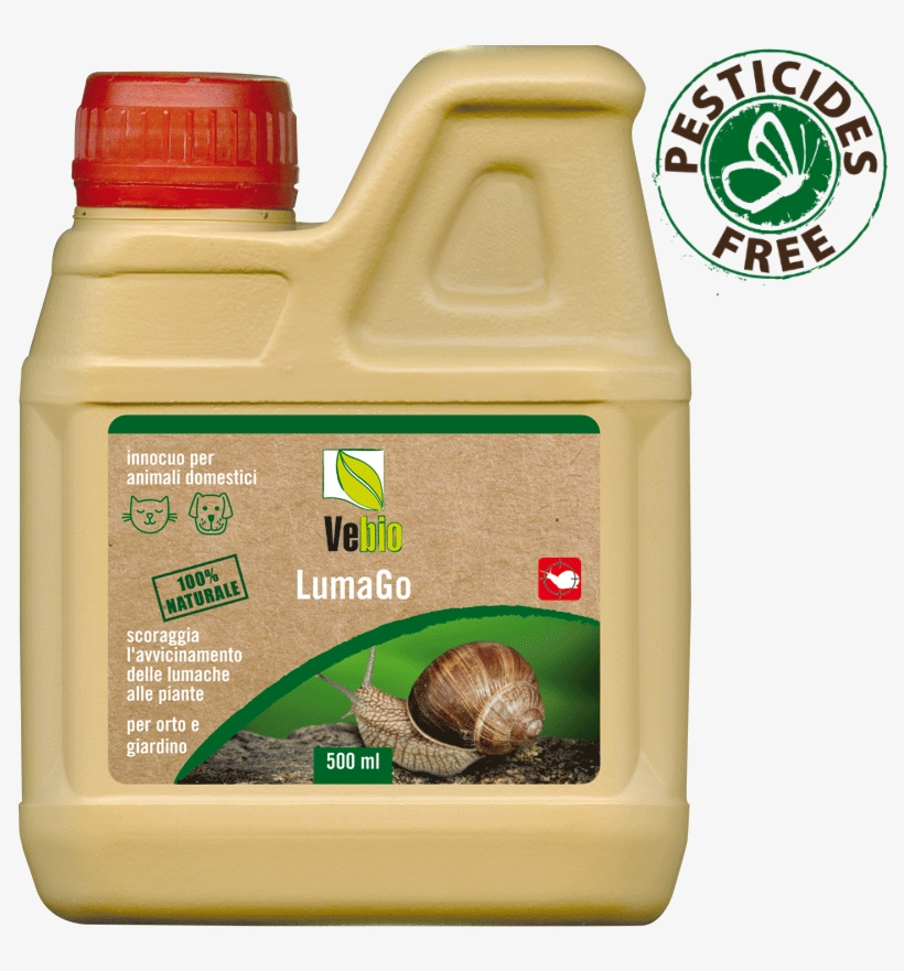 Luma Go - Vebi Lumago Bio - Lumachicida Da 500 Ml, transparent png