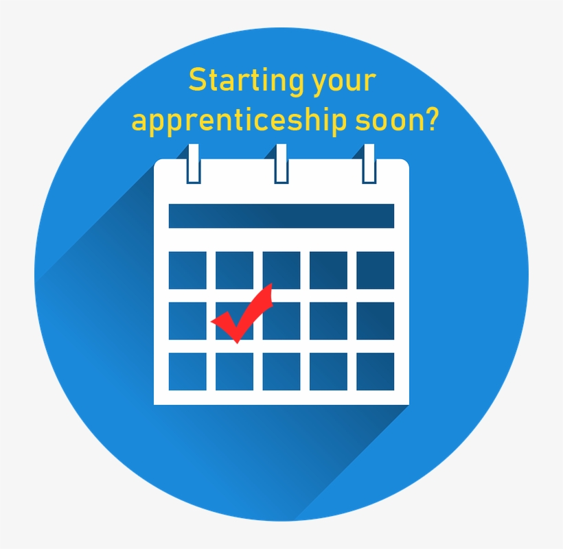 Starting Your Apprenticeship Soon - Calendar, transparent png