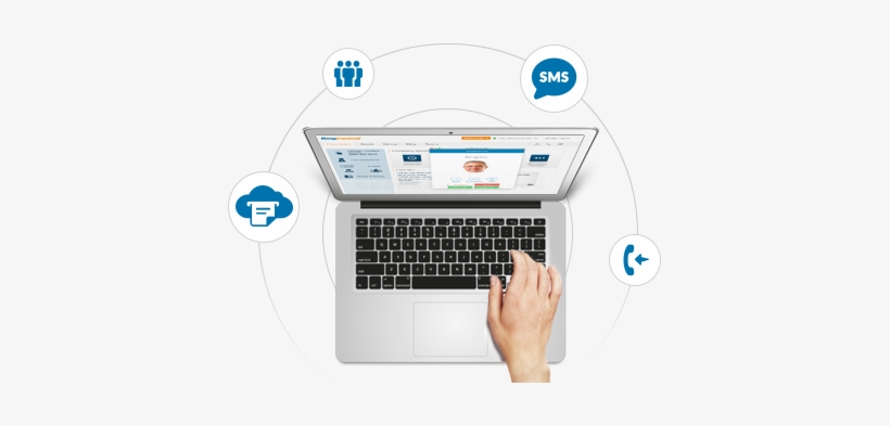 Ringcentral - Slickblue 13" Macbook Air Leatherette Hard Case Cover, transparent png