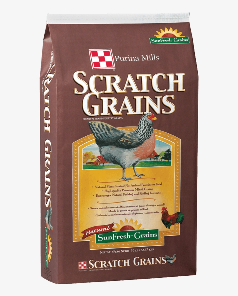 Purina Scratch Grains 50lb - Purina Purinascratch Grain Sunfresh Recipe, 25 Lb., transparent png