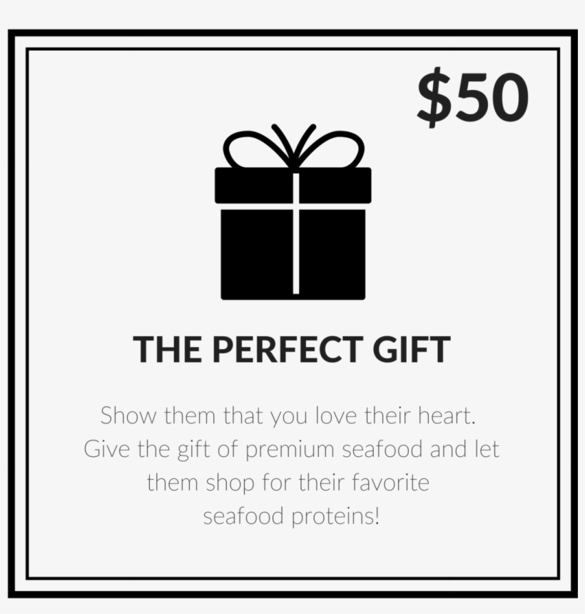 $50 Fish Fixe Gift Card - Gift Card, transparent png