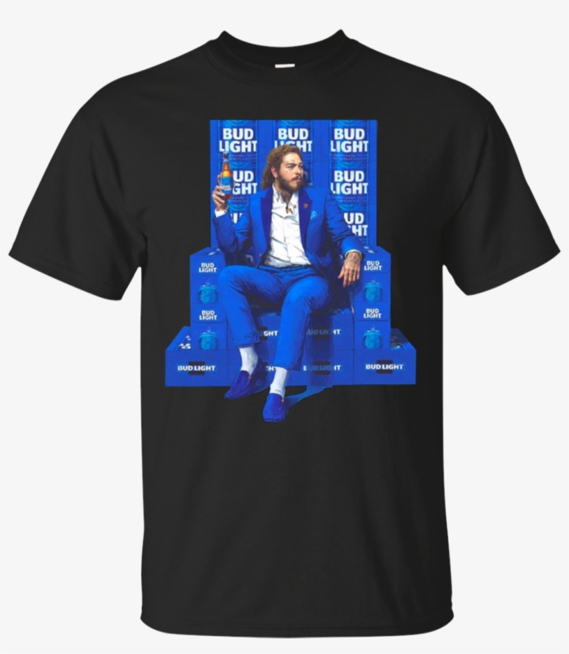 Alf Post Malone Bud Light T Shirt Hoodie Sweater - Post Malone Bud Light Break Shirt, transparent png