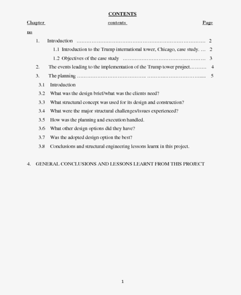 Introduction To The Trump Tower, Chicago, Case Study - Recurso Naturales El Cafe, transparent png