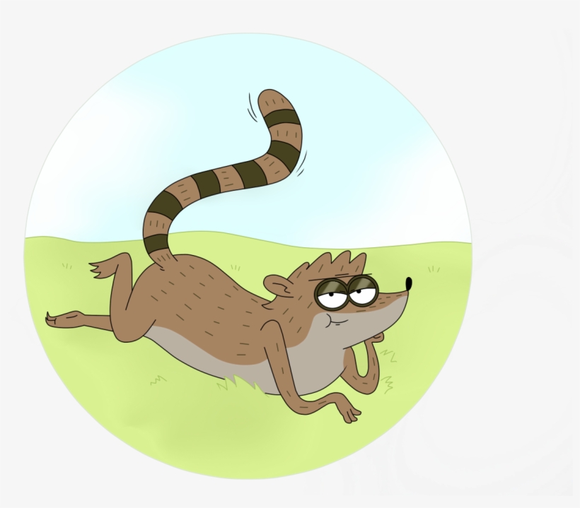Rigby Cat Cartoon Fauna Mammal Vertebrate Organism - Cat, transparent png