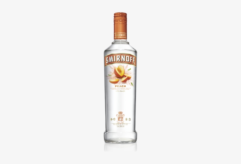 Smirnoff Peach Twist Vodka - Smirnoff Vodka Peach, transparent png