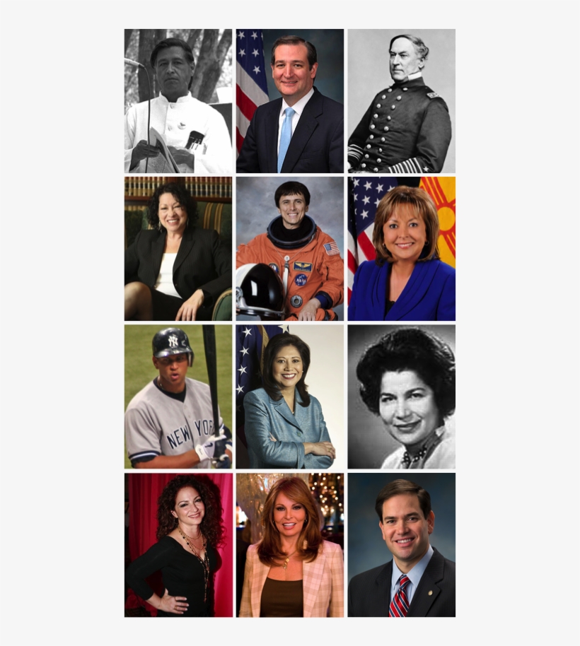 Hispanic And Latino Americans Wikipedia - Latino Américains Célèbres, transparent png