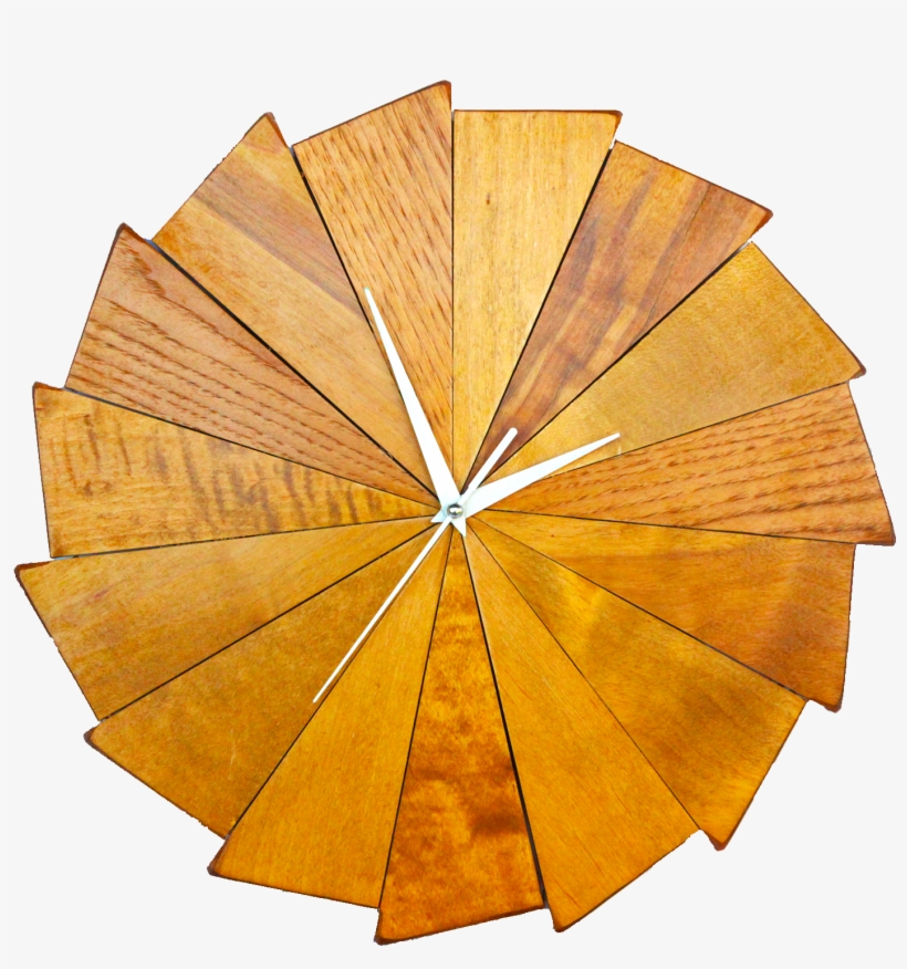 Rigby Kerf Clock - Furniture, transparent png