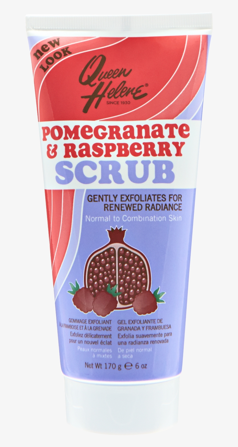 Pomegranate & Raspberry Facial Scrub - Queen Helene Pomegranate & Raspberry Scrub, transparent png