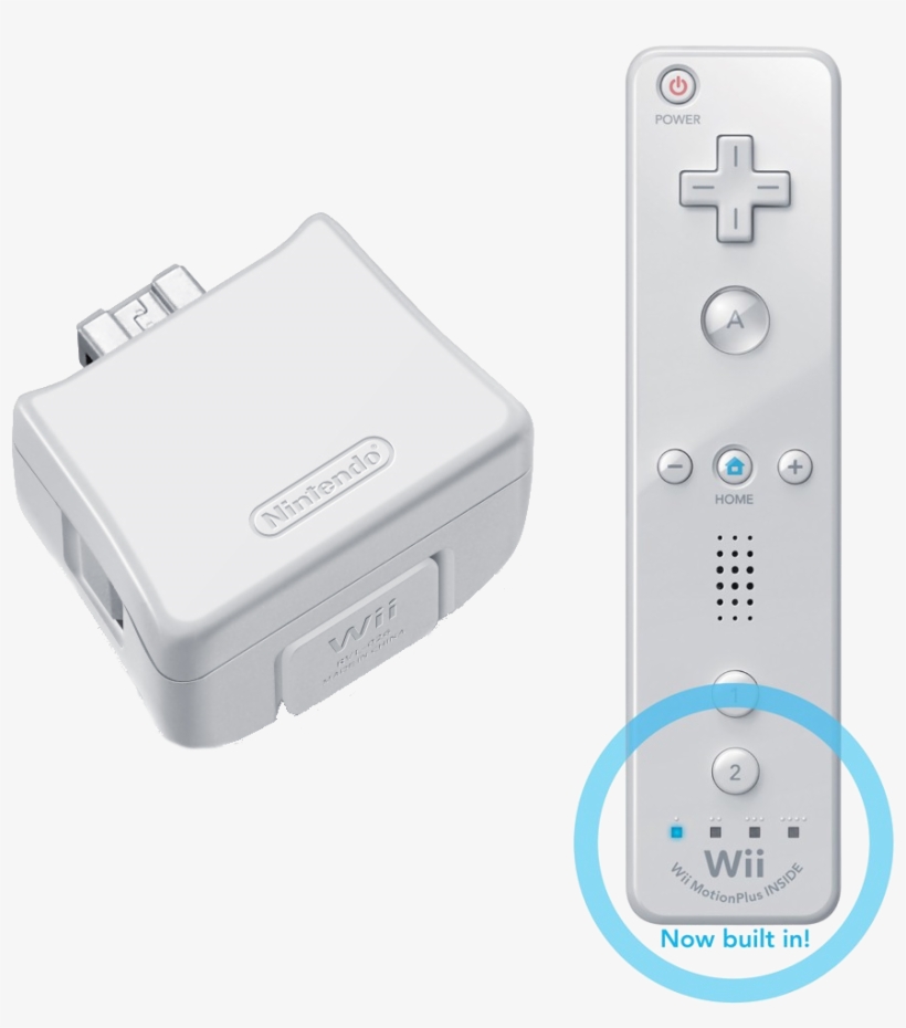 Wii Remote With Motionplus - Wii Motion Plus Original, transparent png