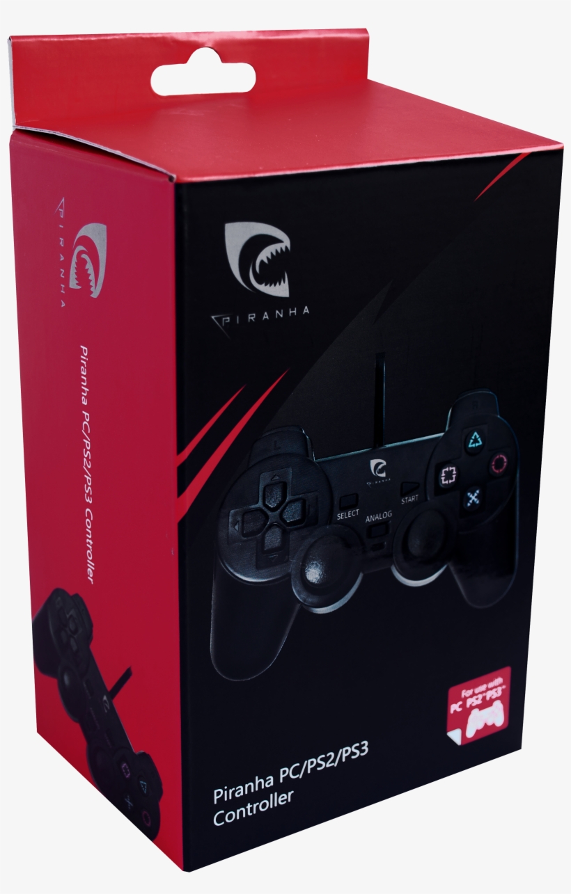 Piranha Pc/ps2/ps3 Controller - Piranha Pc Controller (pc), transparent png