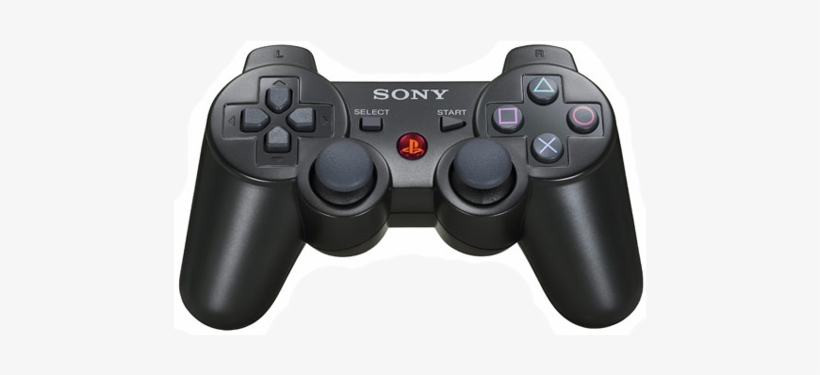 Sony Playstation 3 Controller Custom Skin - Official Sony Dualshock 3 Controller Black Ps3, transparent png