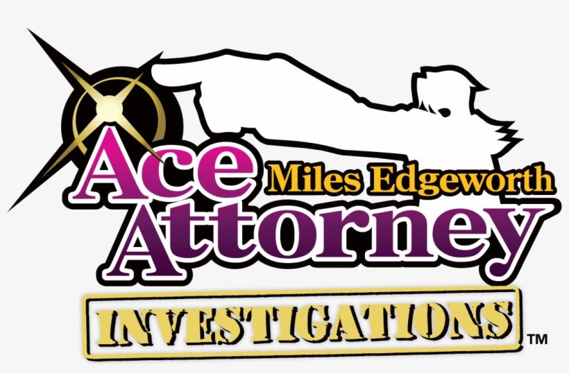 Ace Attorney Investigations- Miles Edgeworth Logo - Miles Edgeworth: Ace Attorney Investigations 1, transparent png