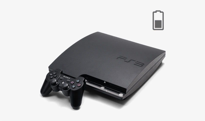 Ps3 Slim Controller Battery Repair - Sony Playstation 3 - 320 Gb - Charcoal Black, transparent png