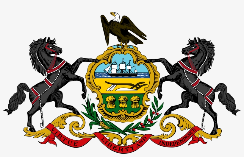 Causer, Gabler Talk About Pit Increase - Pennsylvania Coat Of Arms, transparent png