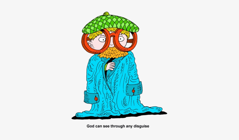 God Sees Through Disguises - پاتو اندازه گلیمت دراز کن, transparent png