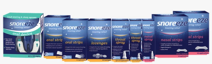 Win A Snoreeze Product For National Stop Snoring Week - Snoreeze Nasal 20 Large Strips, transparent png