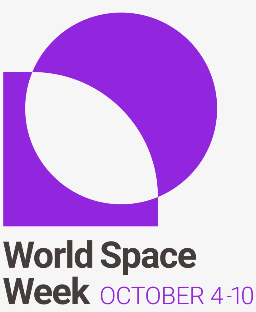 World Space Week Stacked - World Space Week Logo, transparent png