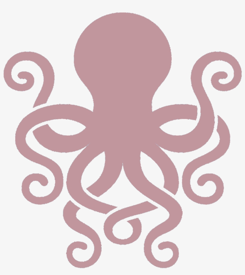 Glamorous Octopus - Octopus, transparent png