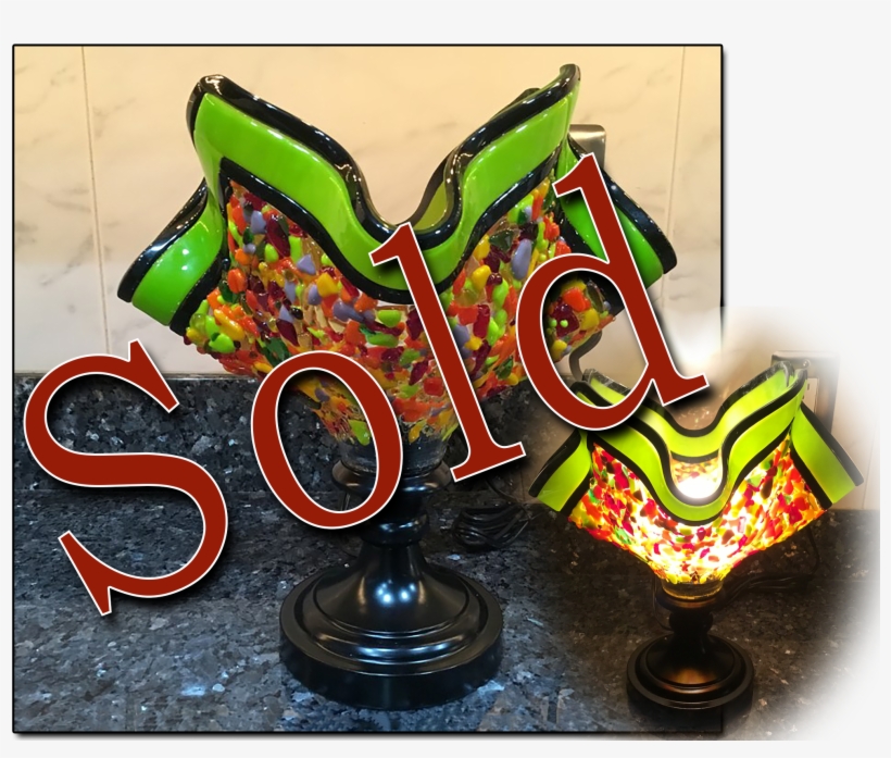Sold Multi Colored Small Torch Lamp, transparent png