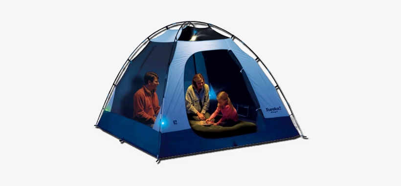 Sleeping In A Tent, transparent png