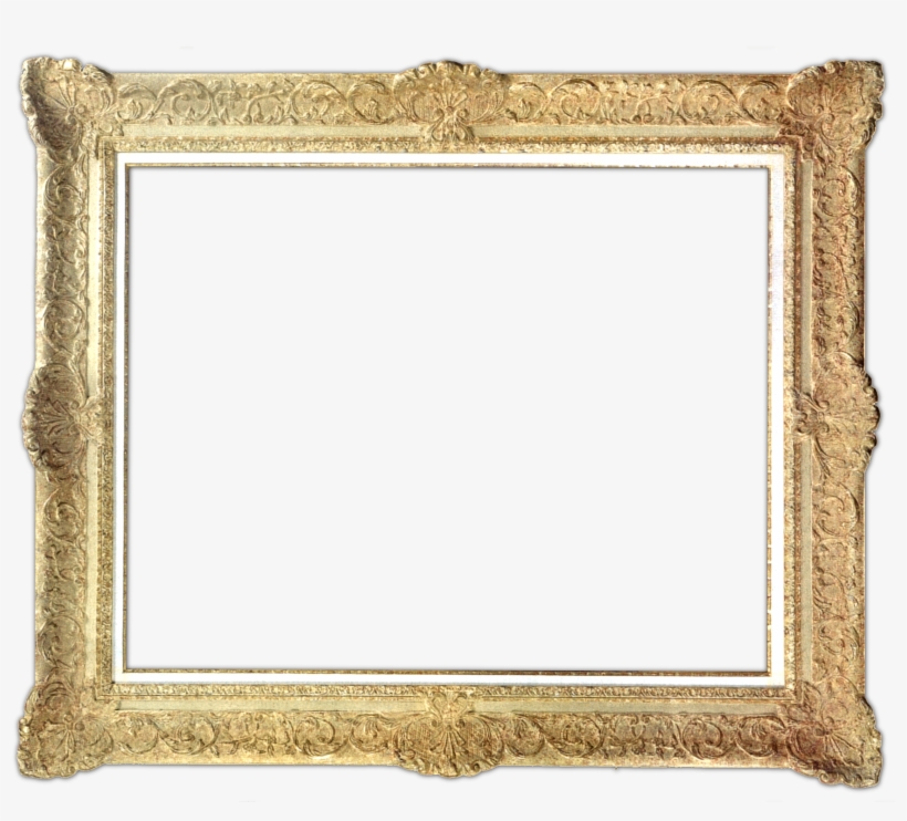 Gold Frame Clipart Picture Frames - Gold Frame, transparent png