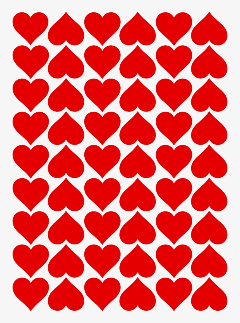 Muchos Corazones - Heart Tile, transparent png