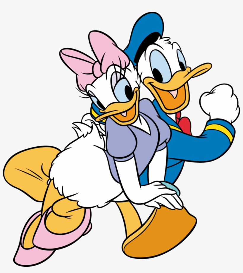Daisy Duck Png Picture - Daffy And Daisy Duck, transparent png