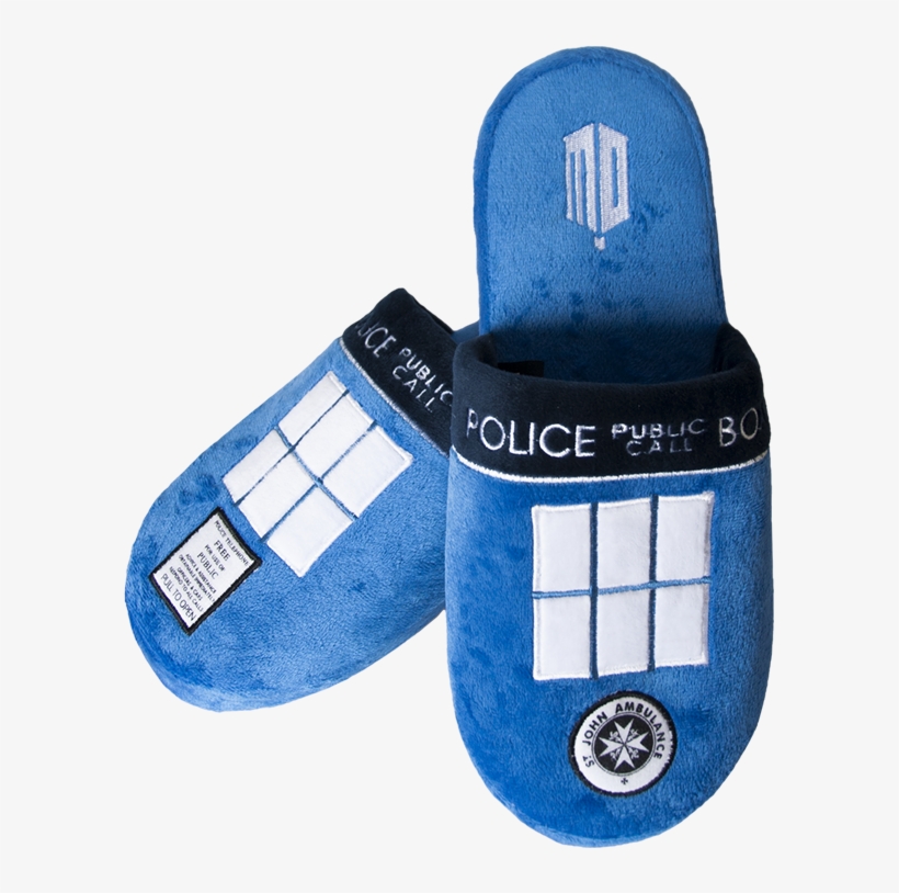 Doctor Who - Doctor Who Tardis Slippers, transparent png