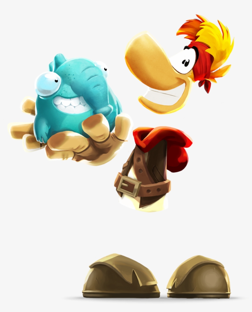 661kib, 1016x1200, 1016px-raymanadventures Artworkray - Rayman Adventures Rayman, transparent png