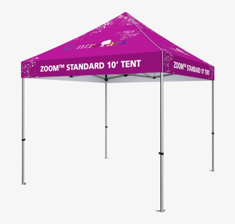 Zoom Standard 10' Popup Tent - Tent, transparent png