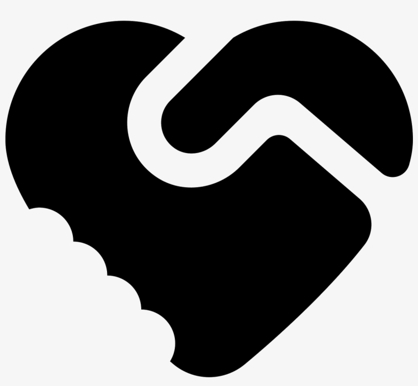 Handshake Heart Icon - Icon, transparent png