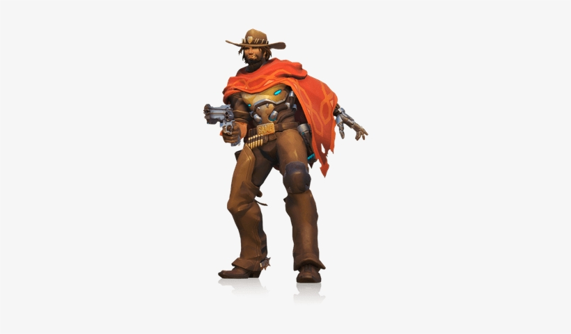 Mccree Completo - 3d Printed Overwatch Characters, transparent png