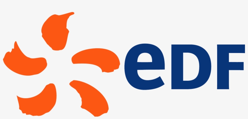 Logo Edf Partenaire B2b Holiprom - Électricité De France, transparent png