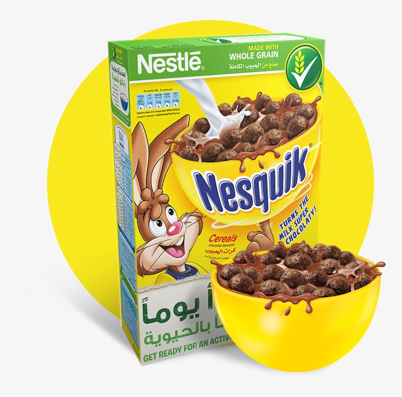 Nestlé® Nesquik® Chocolate Breakfast Cereal Nestle Corn Flakes