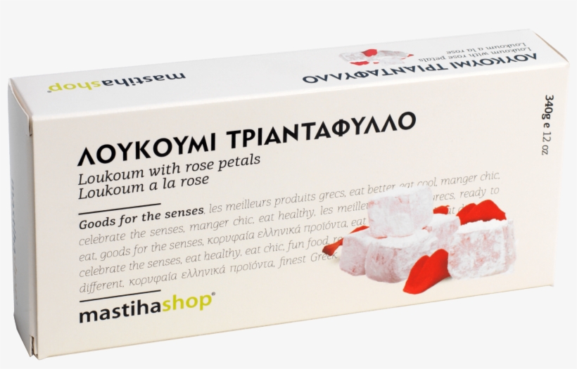 Product - Mastihashop Loukoumia W Rose Petal 12 Oz., transparent png
