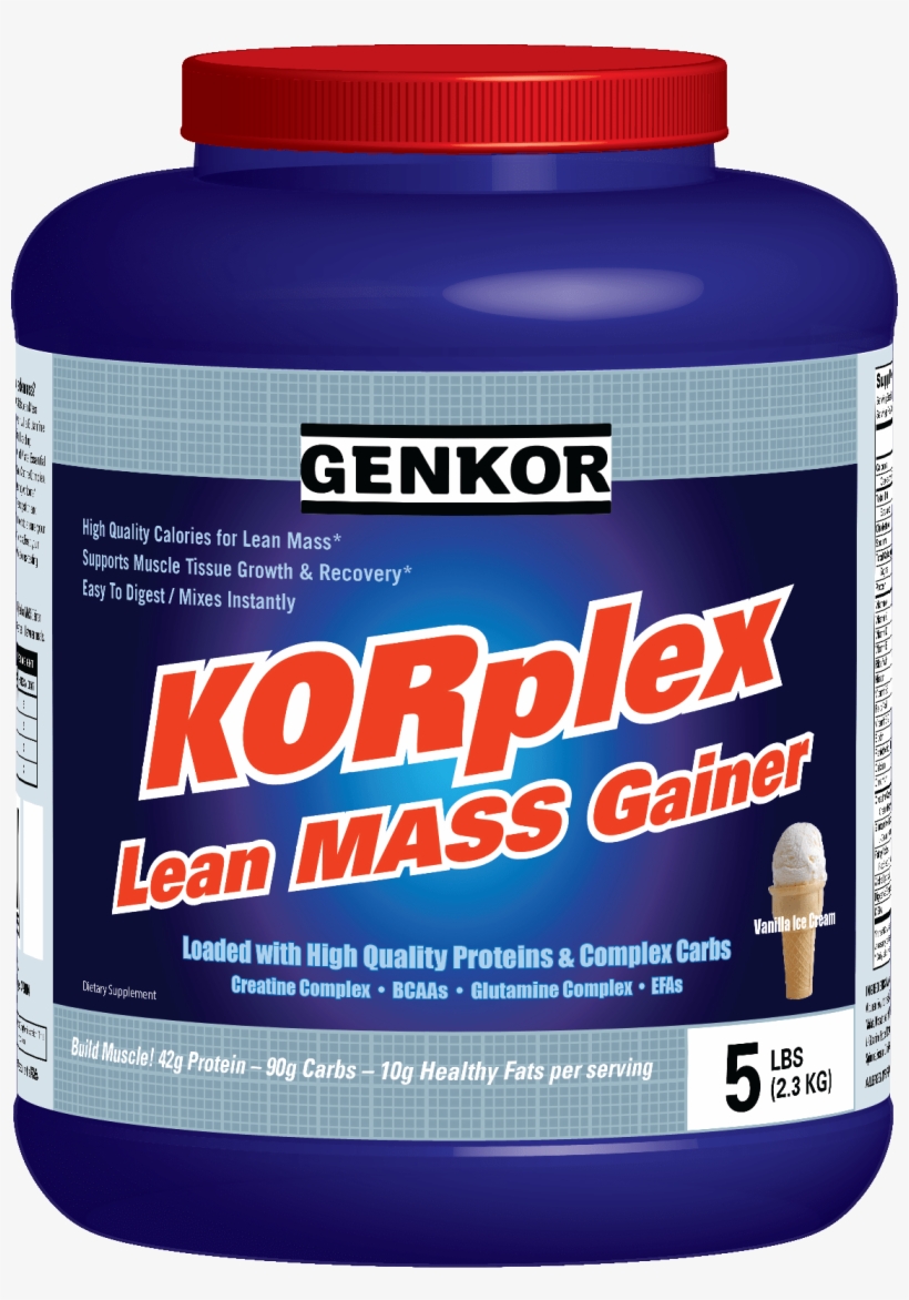 Genkor Korplex Lean Mass Gainer Age Reversal Now Png - Stimulant, transparent png