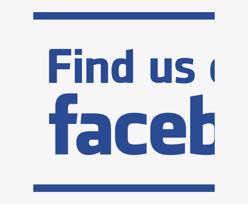Find Us On Facebook Logo For, To Pin On - Us On Facebook, transparent png