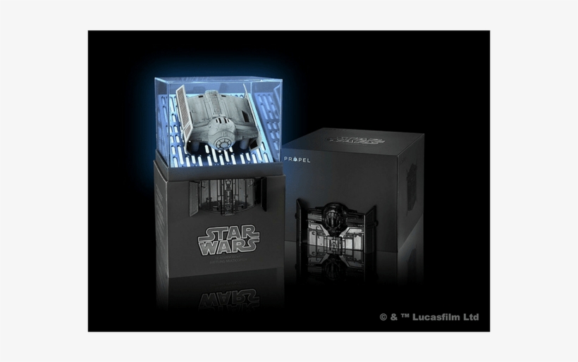 Star Wars Quadcopter - Propel Drone Star Wars Tie Advanced, transparent png