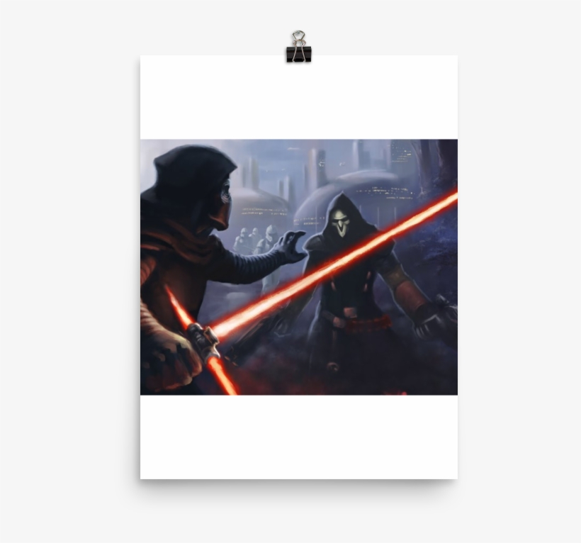 Kylo Ren Vs Reaper - Thumbnail, transparent png